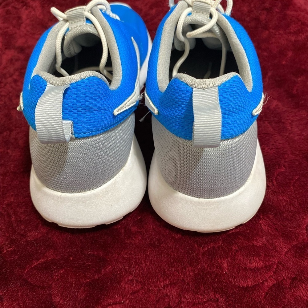 Nike Blue and Gray Athletic Shoes
Size 7Y which is 8.5 in women’s. - Picture 3 of 4